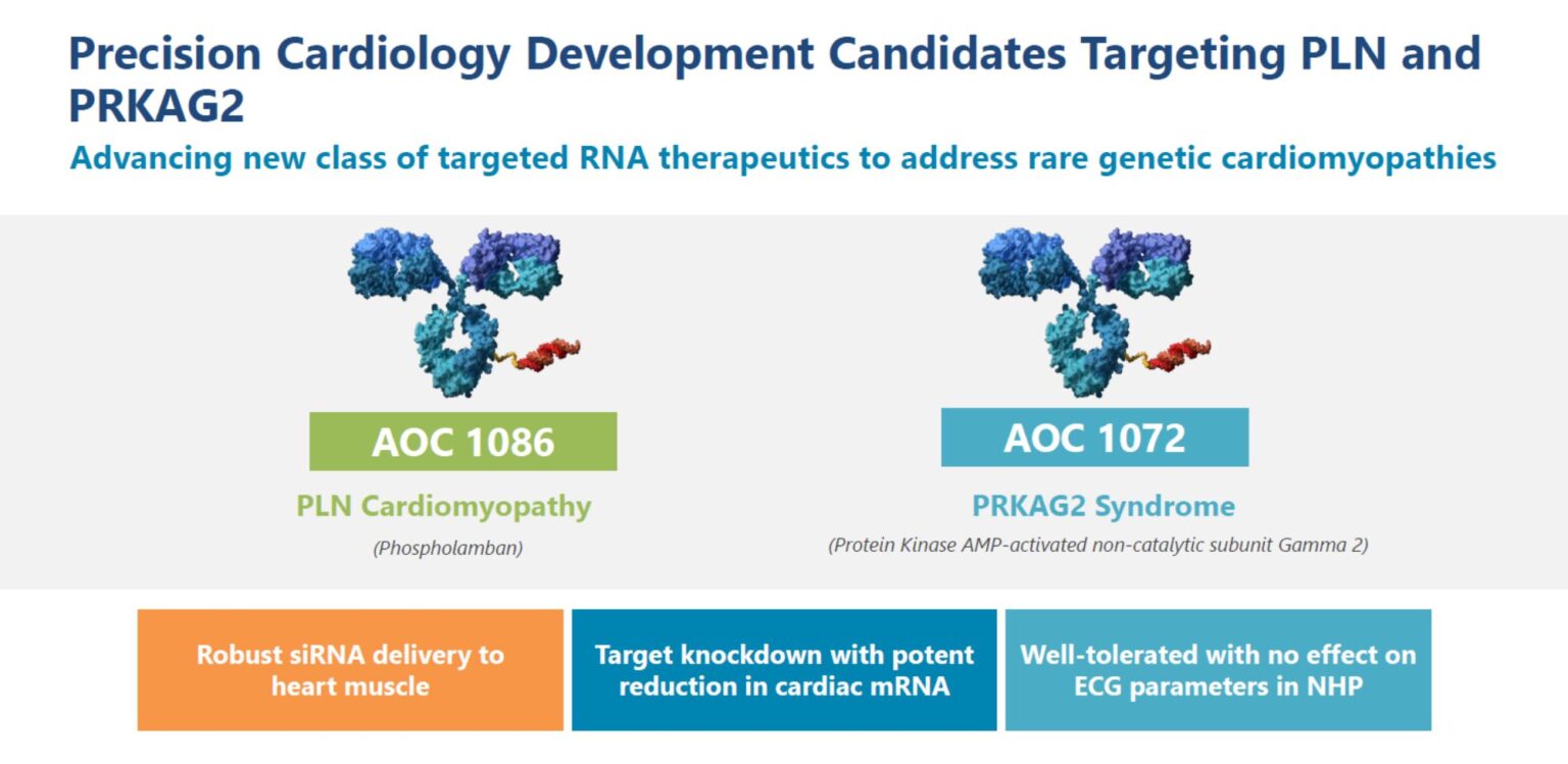Precision Cardiology Development Candidates Targeting PLN and PRKAG2