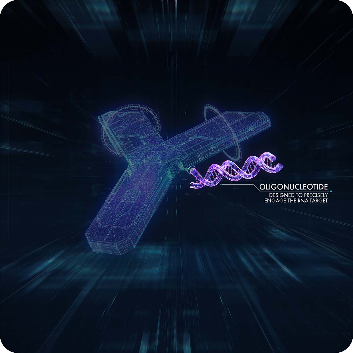 Oligonucleotide (siRNA or PMO)